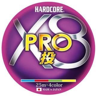 Шнур Duel PE Hardcore X8 Pro цв.yellow 150м р-р 0,8, 0,15мм