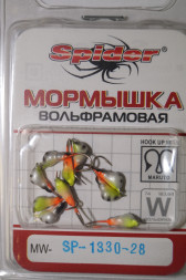 Мормышка W Spider Муравей с ушком краш. MW-SP-1330-28, цена за 1 шт.