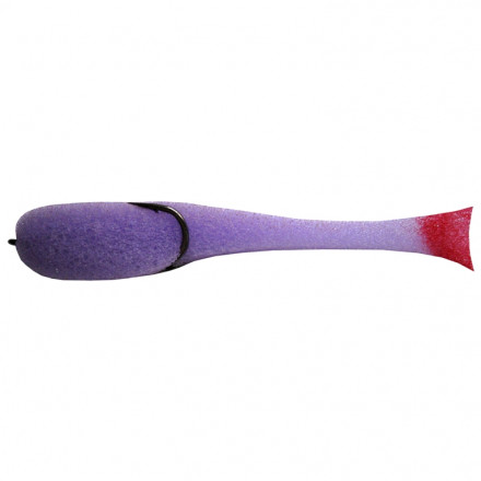Рыбка поролон Helios 9.5см фиолетовая кр. №2/0, цена за 1 шт.