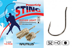 Крючок Nautilus Sting Feeder Light S-029BLN №12 10шт