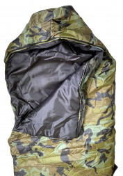 Спальный мешок Сталкер Экстрим камуфляж с капюшоном + москитная сетка