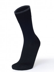 Носки Norveg Dry Feet мужские для мембранной об., цвет черный с серой полосой, разм 45-47