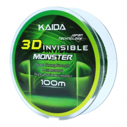 Монофильная леска Kaida 3D Invisible Monster 100m 0.18