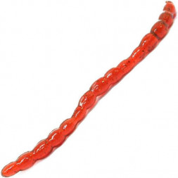 Мягкая приманка Brown Perch Bloodworm Мотыль Красный рубин UV 45мм цвет 201