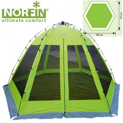 Тент-шатер автомат. Norfin LUND | NF-10802