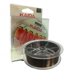 Карповая леска Kaida TARGET 150м трехцветная жел+красн+черн по 40см 0,22 мм
