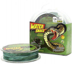 Леска плетеная POWER PHANTOM WaterSnake PE camo-green 0.10 135м