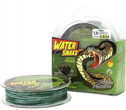 Леска плетеная POWER PHANTOM WaterSnake PE camo-green 0.14 135м