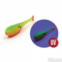 Поролоновая рыбка Yaman на двойнике, р. 125 мм, цвет 21 UV 5 шт.