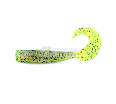Твистер YAMAN Lazy Tail Shad, р.5 inch цвет #10 - Green pepper уп. 4 шт.