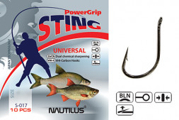 Крючок Nautilus Sting Universal S-017BLN №8 10шт