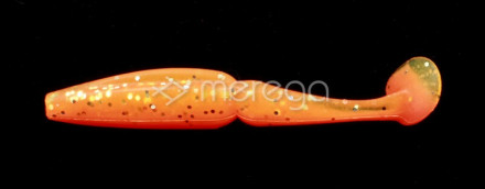 Виброхвост MEREGA Plum-Pum Shad съедобная , р.80 мм, вес 3,5 г, цвет M15, креветка уп.8 шт