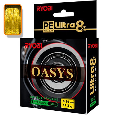 Леска-шнур RYOBI Oasis Yellow 0,16mm 150m