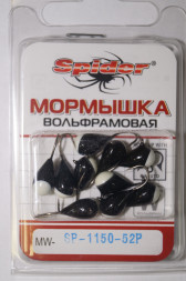 Мормышка W Spider Капля с ушком краш. MW-SP-1150-52P фосф., цена за 1 шт.