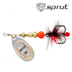 Блесна Sprut Alba Ball System Spinner №3 7г/PTG