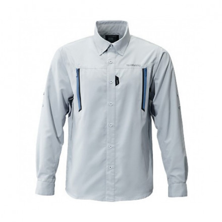 Рубашка SHIMANO AIRVENTI Fishing Shirts SH-099N Серый 3XL EU. 2XL