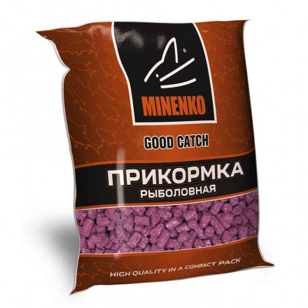 Прикормка MINENKO GOOD CATCH Гранулы 10мм СЛИВА, 700г