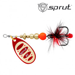 Блесна Sprut Alba Ball System Spinner №3 7г/RG