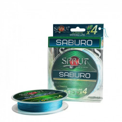 Леска плетеная SPRUT Saburo Soft Ultimate X 4 Sky Blue 0.14 140м