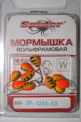 Мормышка W Spider Капля с отв. краш. MW-SP-1245-53, цена за 1 шт.
