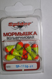 Мормышка W Spider Капля с ушком краш. MW-SP-1160-48, цена за 1 шт.
