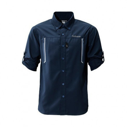 Рубашка SHIMANO AIRVENTI Fishing Shirts SH-099N Синий XL EU. L