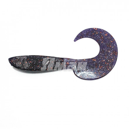 Твистер YAMAN Mermaid Tail, р.5 inch цвет #08 - Violet уп. 5 шт.