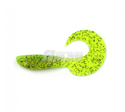 Твистер YAMAN Mermaid Tail, р.5 inch цвет #10 - Green pepper уп. 5 шт.