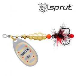 Блесна Sprut Alba Ball System Spinner №4 12.5г/PTG