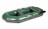 Лодка ПВХ SibRiver Бахта-265 гребная 2-местная зеленая