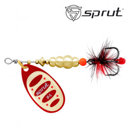 Блесна Sprut Alba Ball System Spinner №4 12.5г/RG