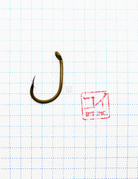 Крючок KOI CARP SPECIALIST, размер 1 INT, цвет OL, карповый 10 шт.