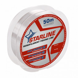 Леска IAM STARLINE 50m Прозрачный d0.128