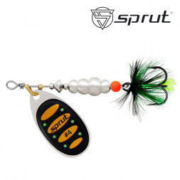Блесна Sprut Alba Ball System Spinner №4 12.5г/SBKO