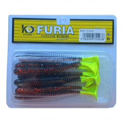 Виброхвост KYODA FURIA FA3,5, размер 8,9 см, цвет S187 8 штук
