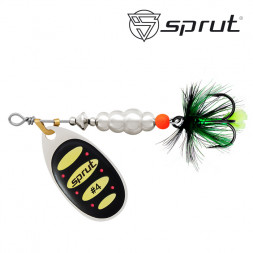 Блесна Sprut Alba Ball System Spinner №4 12.5г/SBKY