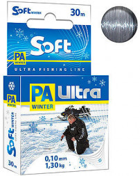 Леска Aqua PA Ultra Soft зимняя 30m 0,12mm