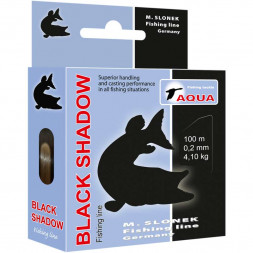 Леска Aqua Black Shadow 0.25 100м