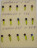 Мормышка вольфрамовая Столбик 1.5 с кубиком Хамелеон лимонный 445