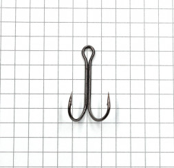 Крючок Namazu Double Hook Long, размер 4/0 INT, цвет BN, двойник