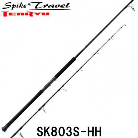 Спиннинг Tenryu Spike Travel SK803S-HH тест MAX 200 gr. PE MAX 8