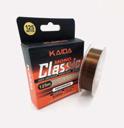 Леска монофильная Kaida Classic 125m 0,35 мм Кориневый