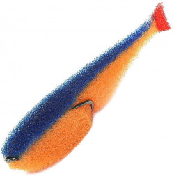 Рыбка поролон Контакт 10см двойник оранж-синяя 5шт