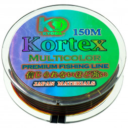 Леска Kyoda Kortex MultyColor d-0,40 мм L-150 м разноцветная разрывная нагрузка 12,77 кг 6 шт/упак
