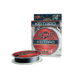 Леска плетеная SPRUT Keitaro Ultimate X 4 Hot Red 0.14 140м