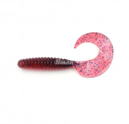 Твистер YAMAN Spiral, р.5 inch, цвет # 04 - Grape уп. 5 шт.