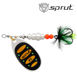 Блесна Sprut Alba Ball System Spinner №5 19г/SBKO