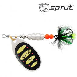 Блесна Sprut Alba Ball System Spinner №5 19г/SBKY