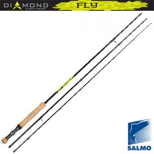 Удилище нахлыстовое Salmo Diamond Fly 5/6 2.70м 215