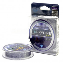 Леска SPRUT Skyline 3D Fluorocarbon Composition IceTech PRO Indigo 0.125 30м